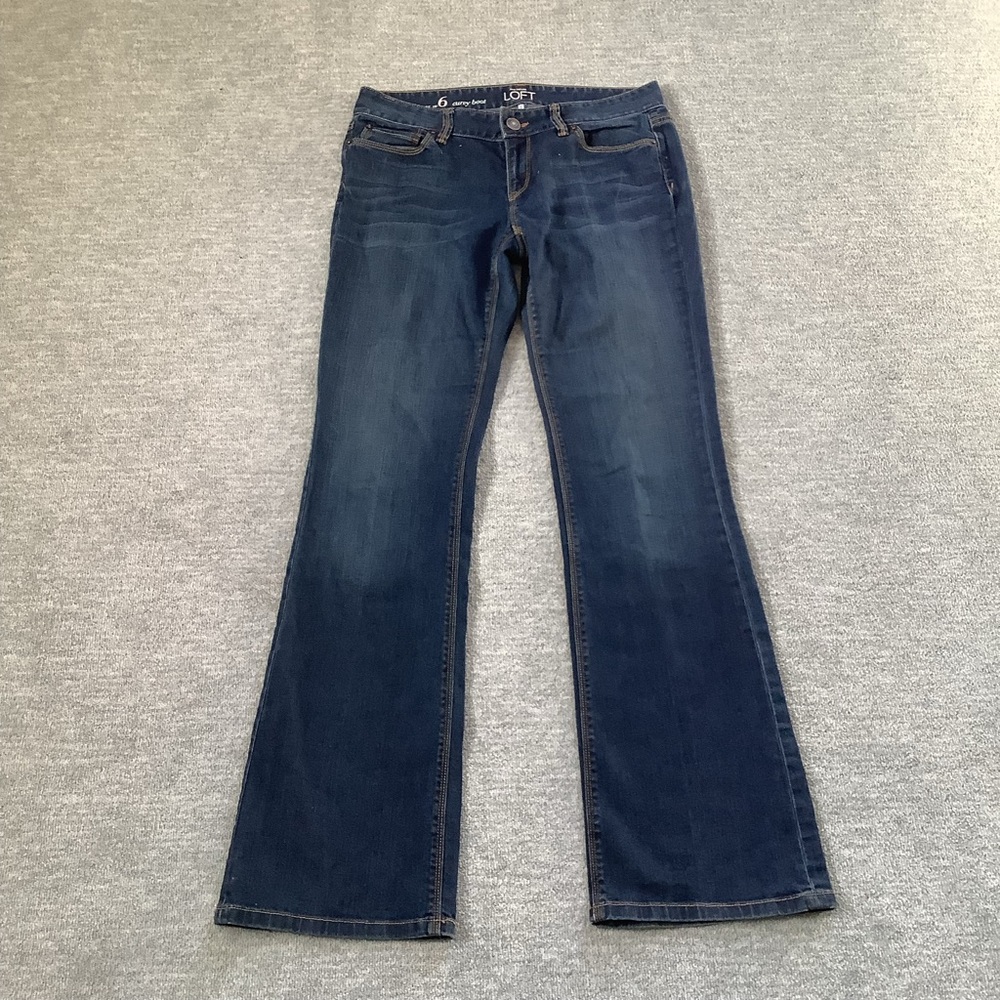 Ann Taylor Loft Curvy Boot Jeans Sz. 28/6